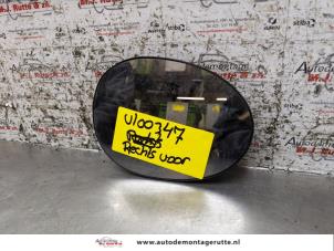 O161430 Gebruikte spiegelglas rechts Citroen C1