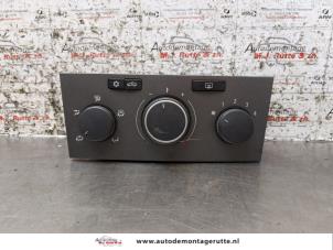 O161505 Gebruikte chaufage bedieningspaneel Opel Astra