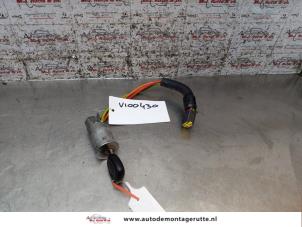 O161745 Gebruikte sleutel+contactslot Renault Megane Scenic