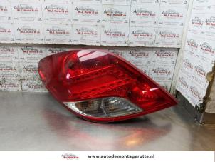 O161790 Gebruikte achterlicht links Peugeot 207