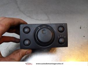 O161823 Gebruikte licht schakelaar Opel Meriva