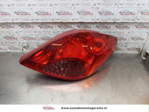 O161854 Gebruikte achterlicht rechts Peugeot 207