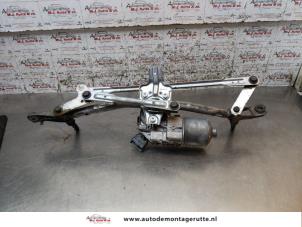 O162673 Gebruikte ruitenwismotor+mechaniek Citroen Berlingo