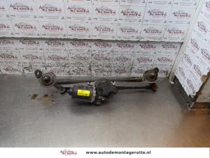 O163023 Gebruikte ruitenwismotor+mechaniek Hyundai Accent