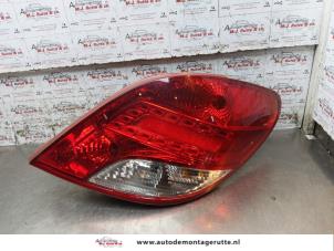 O163296 Gebruikte achterlicht rechts Peugeot 207