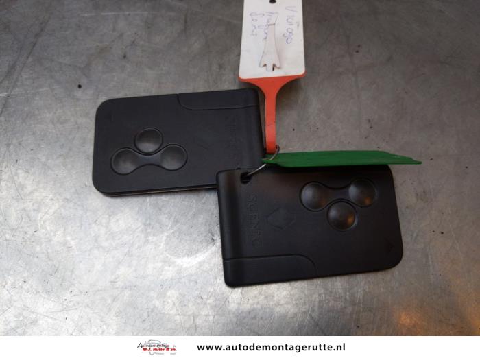 Gebruikte Sleutelkaart Renault Megane Scenic O163359