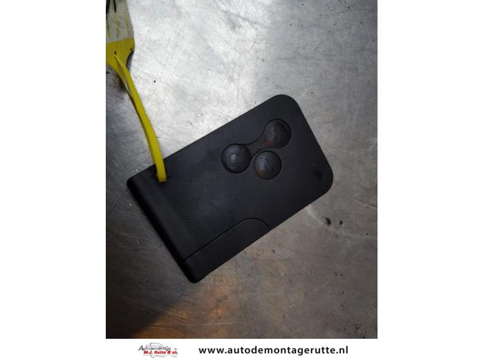 Gebruikte Sleutelkaart Renault Megane Scenic O163360