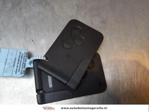 O163362 Gebruikte sleutelkaart Renault Megane Scenic