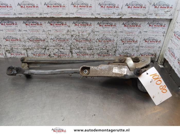 Gebruikte Ruitenwismotor+Mechaniek Ford Fiesta O163505