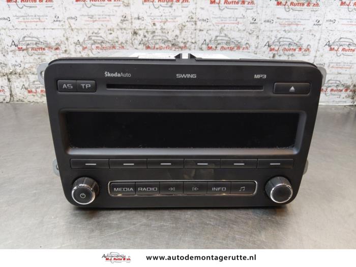 Gebruikte Radio Skoda Fabia O163793