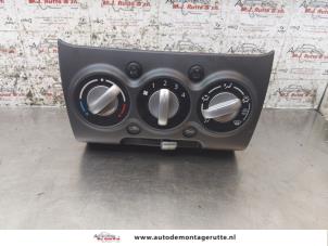 O164077 Gebruikte chaufage bedieningspaneel Nissan Pixo