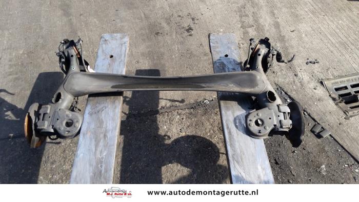 Gebruikte Achteras voorwielaandrijving Opel Corsa O164397