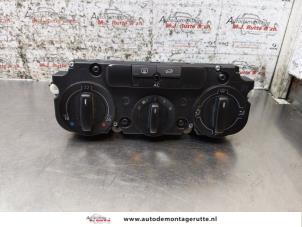 O165087 Gebruikte chaufage bedieningspaneel Volkswagen Golf