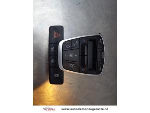 O165535 Gebruikte chaufage bedieningspaneel Renault Laguna