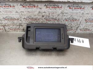 O166053 Gebruikte display interieur Renault Megane