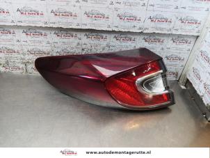O166072 Gebruikte achterlicht links Renault Megane