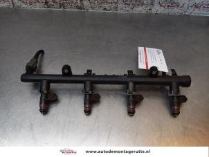 O166085 Gebruikte injector brug Renault Megane