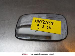 O166235 Gebruikte spiegelglas links Saab 9-3