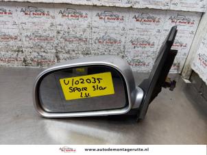 O166261 Gebruikte spiegel buiten links Mitsubishi Space Star