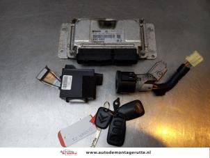 O166275 Gebruikte kontaktslot + computer Citroen C1