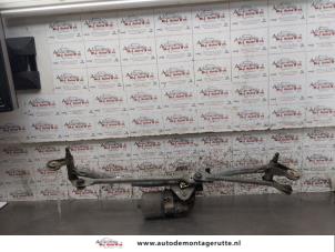 O166623 Gebruikte ruitenwismotor+mechaniek Audi A4