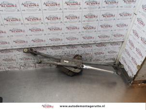 O166772 Gebruikte ruitenwismotor+mechaniek Audi A4