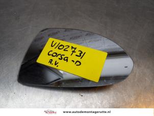 O168228 Gebruikte spiegelglas rechts Opel Corsa