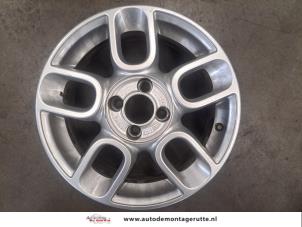 O168293 Gebruikte velg Fiat 500