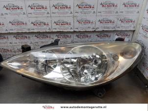 O170507 Gebruikte linker koplamp Peugeot 307