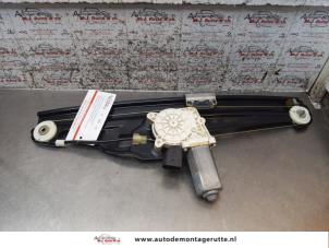 O170971 Gebruikte ruitmechaniek 4deurs links-achter BMW 5-Serie