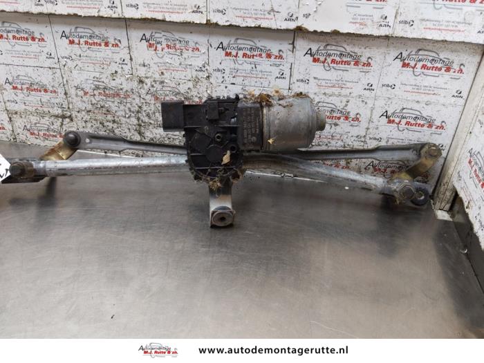 Gebruikte Ruitenwismotor+Mechaniek Skoda Fabia O171667