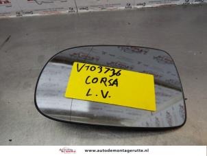 O172778 Gebruikte spiegelglas links Opel Corsa
