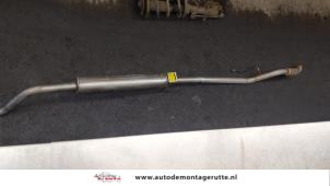 O173304 Gebruikte uitlaat middendemper Opel Meriva