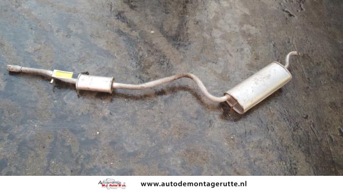 Gebruikte Uitlaat Midden+Einddemper Fiat Seicento O173339