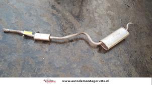 O173339 Gebruikte uitlaat midden+einddemper Fiat Seicento