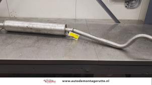 O173346 Gebruikte uitlaat middendemper Opel Astra