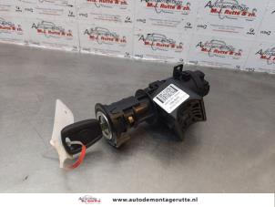 O173473 Gebruikte sleutel+contactslot Fiat Panda