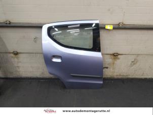 O173865 Gebruikte portier 4deurs rechts-achter Nissan Pixo