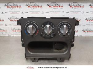 O173997 Gebruikte chaufage bedieningspaneel Opel Agila