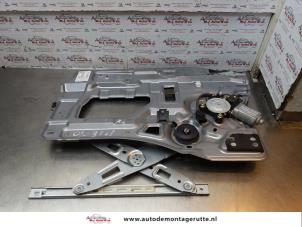 O174213 Gebruikte raammechaniek 4deurs rechts-achter Hyundai Santafe