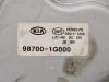 Gebruikte Ruitenwissermotor achter Kia Rio O175292