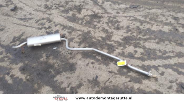Gebruikte Uitlaat Einddemper Fiat Seicento O175409