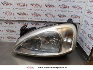 O175867 Gebruikte linker koplamp Opel Corsa