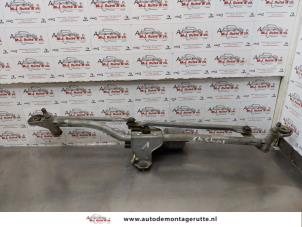 O175952 Gebruikte ruitenwismotor+mechaniek Audi A4