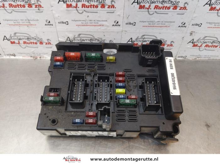 Gebruikte Zekeringkast Citroen Xsara O176309