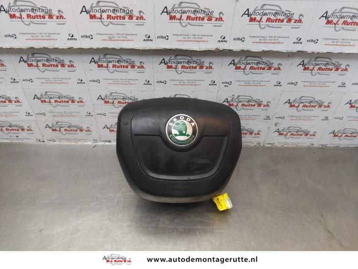 Gebruikte Airbag links (Stuur) Skoda Fabia O176508