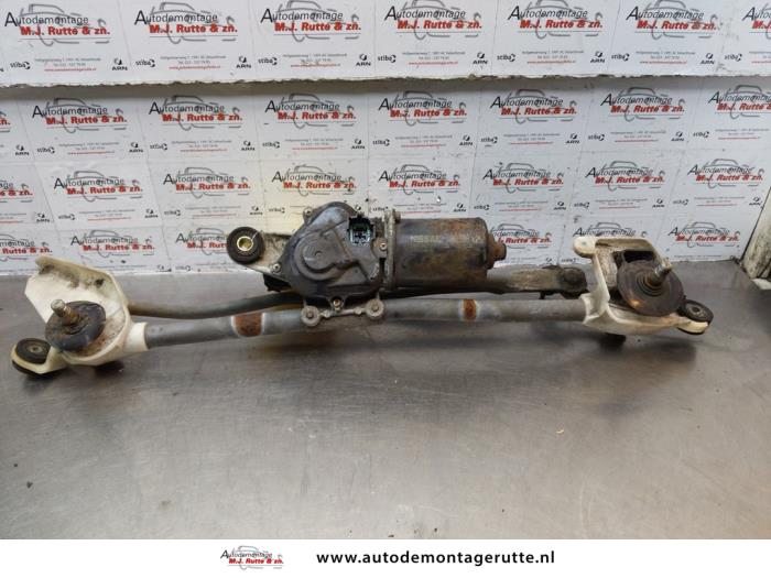 Gebruikte Ruitenwismotor+Mechaniek Nissan Micra O177477