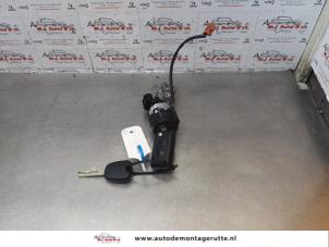 O178021 Gebruikte sleutel+contactslot Peugeot 207