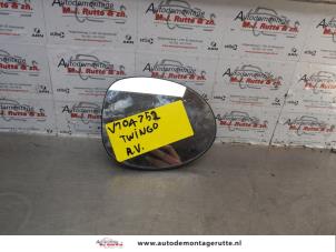O178165 Gebruikte spiegelglas rechts Renault Twingo