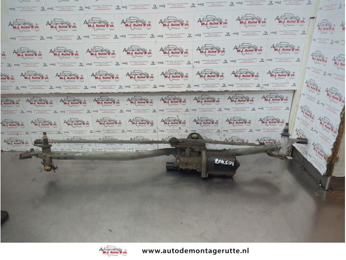 Gebruikte Ruitenwismotor+Mechaniek Volkswagen Transporter O180350